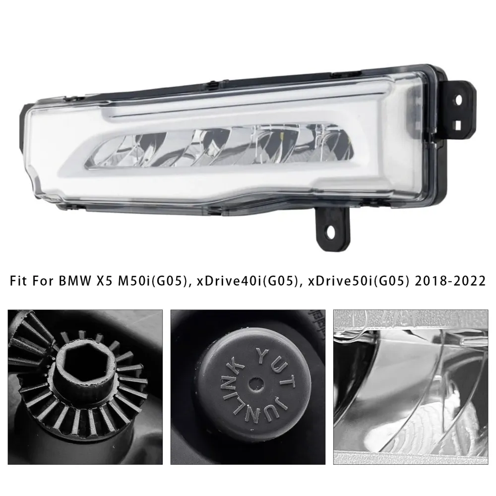 2018-2022 BMW X5 G05 1 PCS LED FRONTE esquerda Luz de nevoeiro 63177406365