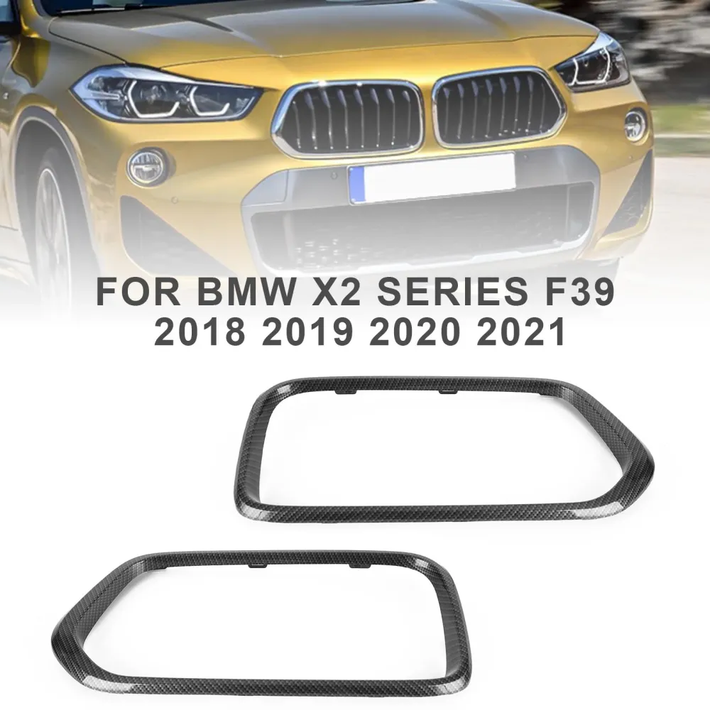 2018-2023 BMW X2 Série F39 Tampa da moldura da churrasqueira dianteira TAPA DE COMPRIMENTAÇÃO DO