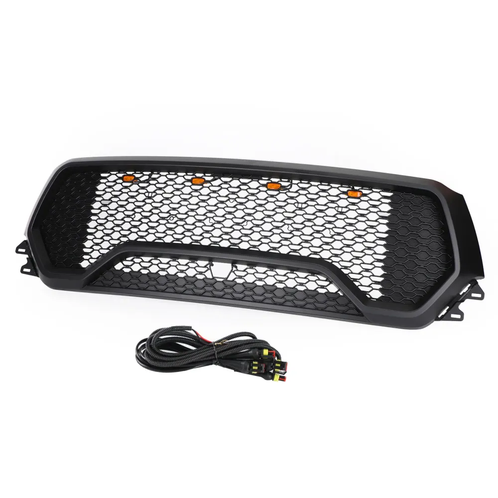 2019-2022 Dodge Ram 1500 TRX LED LED Honeycomb Grade do capô superior