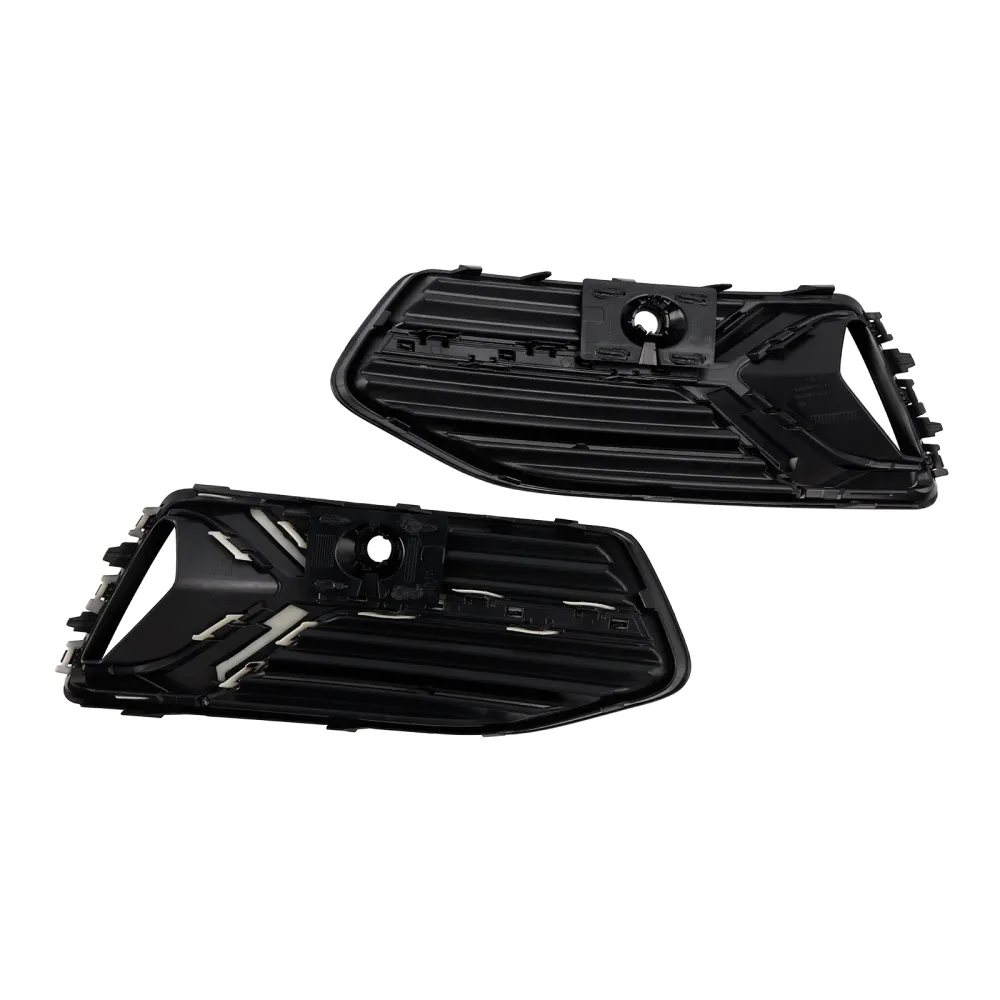 2019-2023 Audi A6 C8 2PCS Front Bumper Fog Capa Luz Grila