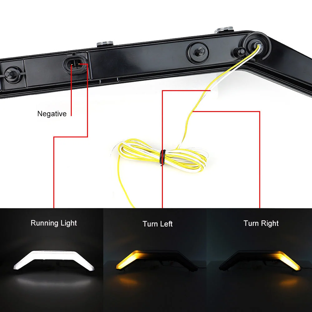 2020-2024 Polaris RZR Pro XP Front Turn Signature Accent Light 2884346 genérico