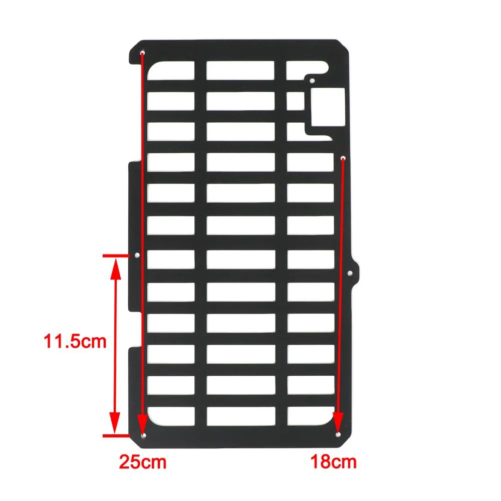2021-2022 HONDA CRF300L MOTORCICA RADIADOR RADIADOR PROTECOR RADIADOR GENERIC BLACK GENERIC