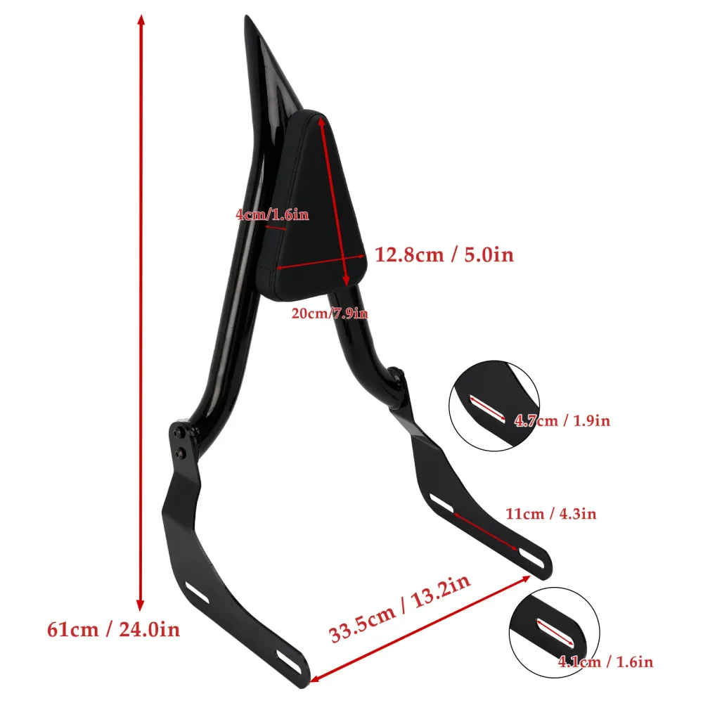 2021-2024 Honda CM1100 Backrest de Sissy Bar