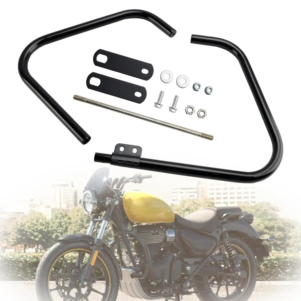 2021-2024 Royal Enfield Meteor 350 Protection Guard de proteção contra barra de colapso