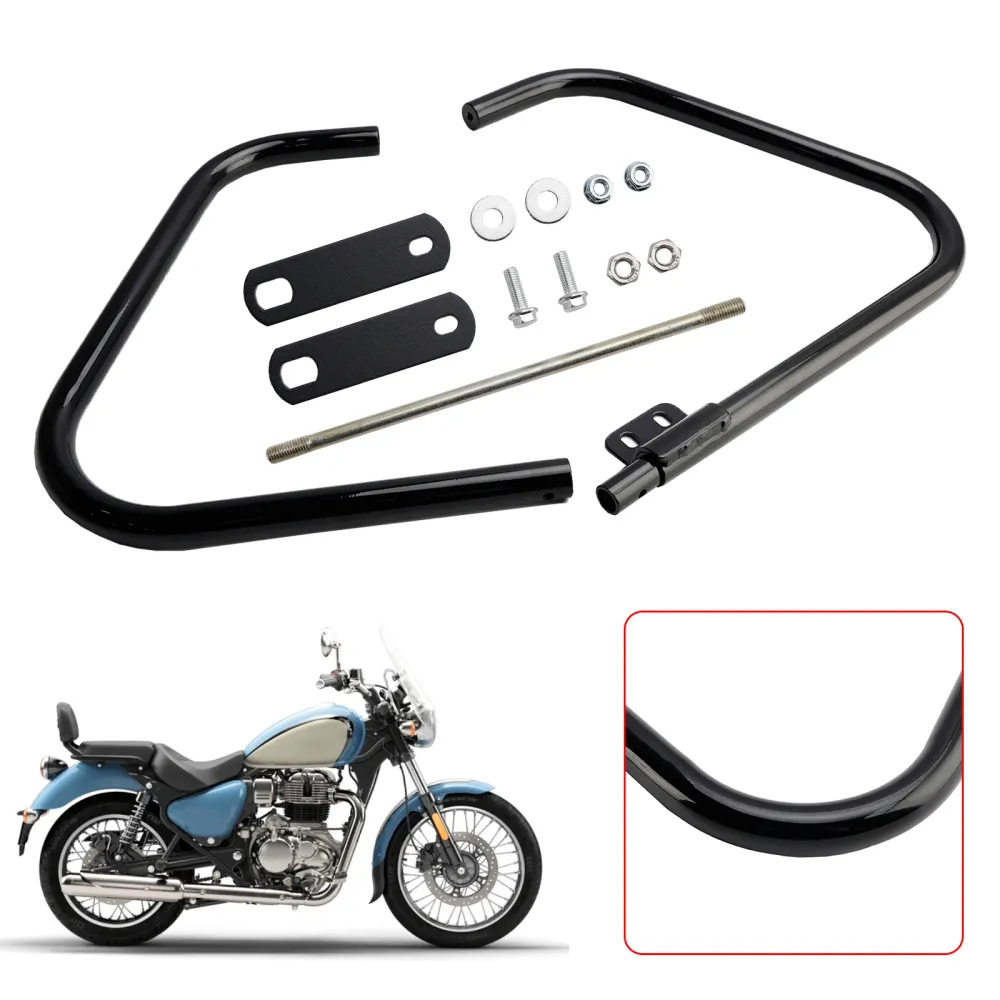 2021-2024 Royal Enfield Meteor 350 Protection Guard de proteção contra barra de colapso