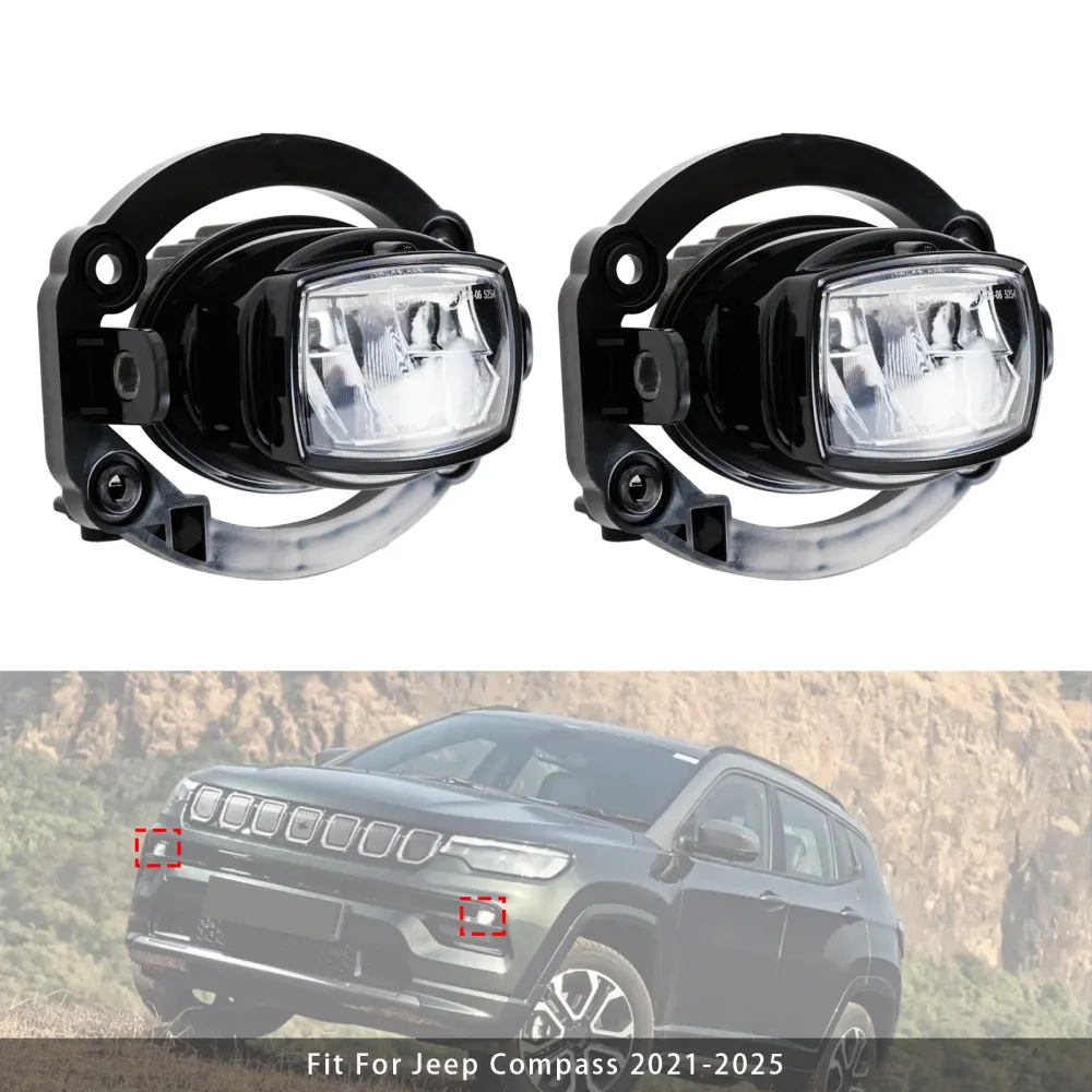 2021-2025 Jeep Compass par LED Front Driving Fog Light 68470159AA