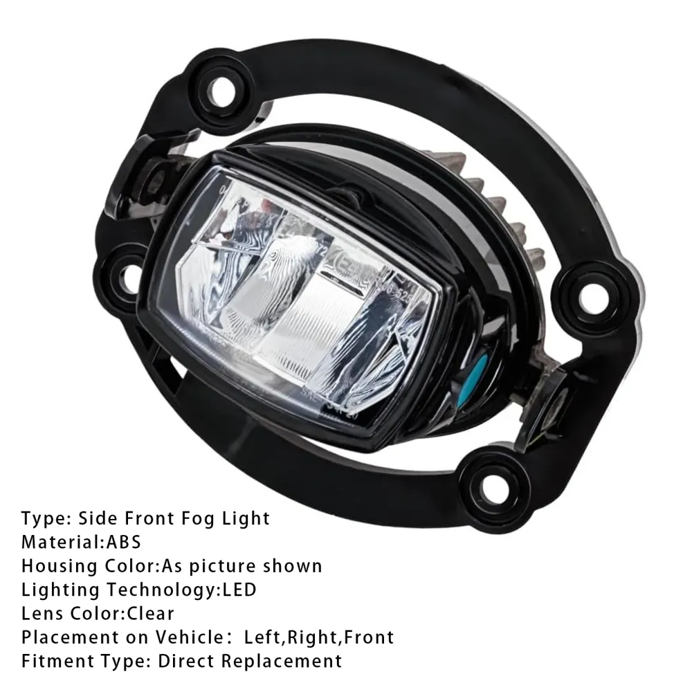 2021-2025 Jeep Compass 1 PCS LED Front Driving Fog Light 68470159AA