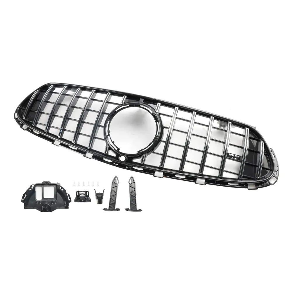2022-2024 Mercedes GLC X254 C254 com grade superior da linha dianteira AMG Line Grill