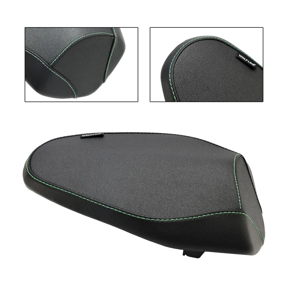 2023 KAWASAKI ZX-4R ZX-4RR CHIONA DE ASSISTAGENS CUSHION BLACHON Blacka