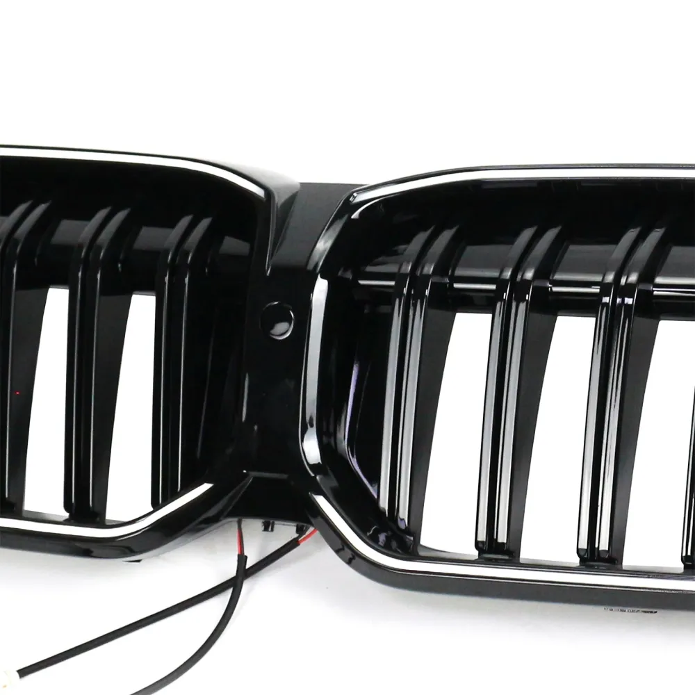 2023-2024 BMW 3 Série G20 G28 Grilhão de rim preto Black
