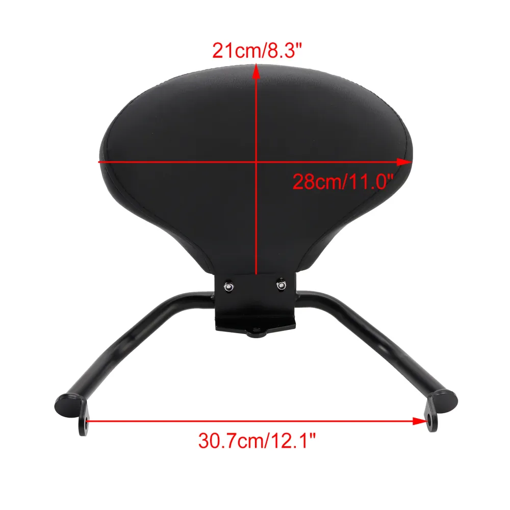 2024-2025 Kawasaki Eliminador 500 Backrest de barragem de Sissy