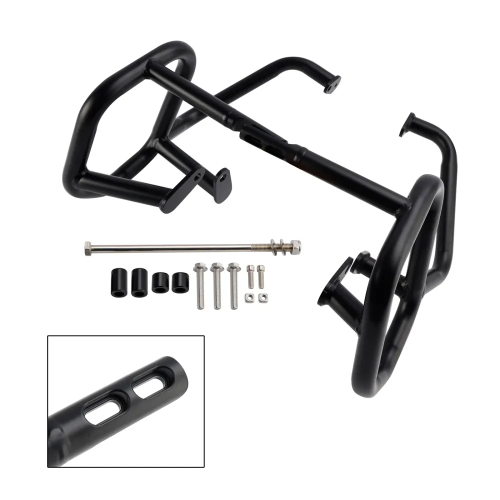 2024-2025 Triumph Scrambler 400X Motor Guard Frame Anti-Crash Bumper = Black