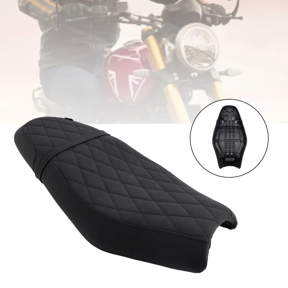 2024-2025 Triunfo Speed 400 Scrambler 400x Casado do passageiro do passageiro Almofada traseira traseira