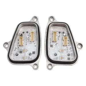 2pcs esquerda+módulo DRL do farol direito com dissipador de calor 6F0941475/76 para o assento