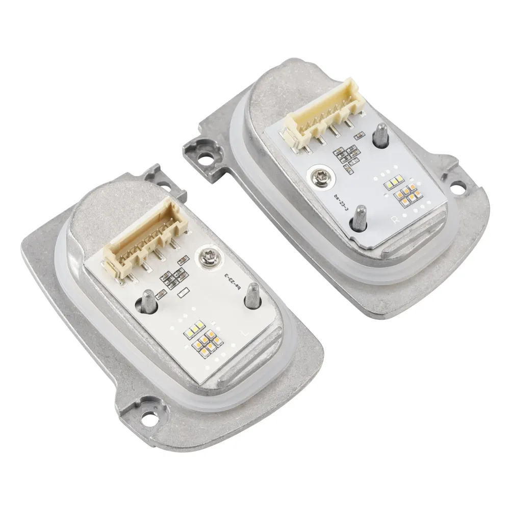 2PCS LED FARCLULT DRL LIGHTORCE Unidade de controle 8V0998473A 8V0998474A para Audi