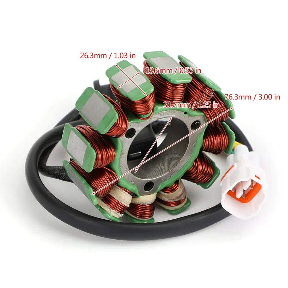 32101-28ha0 Magneto Alternator Magneto para Suzuki RMZ250 2014-2017/RMZ450 2013-2018 genérico