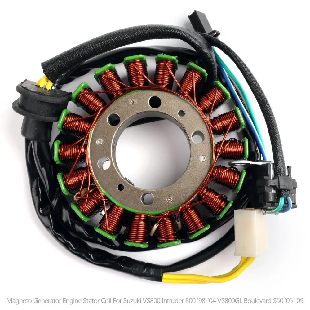 32101-45C00 Bobina de estacionamento do gerador para Suzuki vs800 Intruder 800 vs800GL 1998-2009 genérico