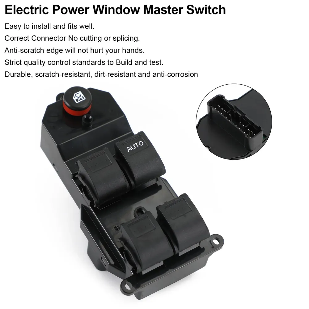 35760-S9A-G042 Janela elétrica Power Change para Honda CRV 2002-2006 Genérico