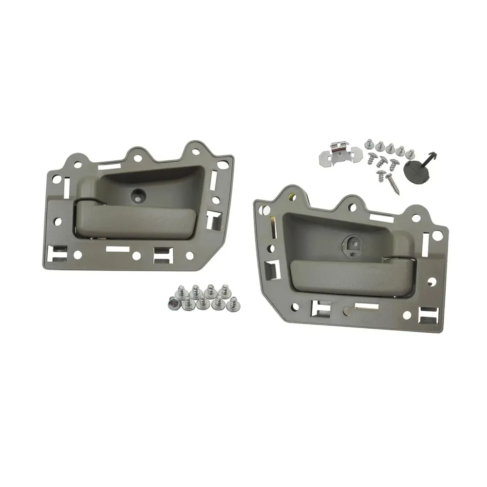 4pcs Front Rear LH&RH Inside Inner Door Handle Gray Jeep Grand Cherokee 2005-2011