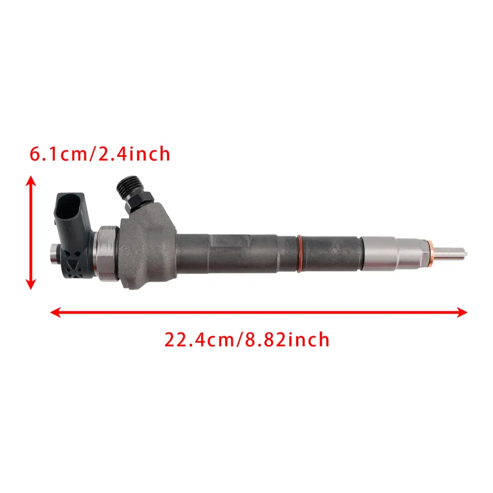 4Pcs Fuel Injector VW Audi Seat Skoda 2.0 TDI 0445110646 0445110369