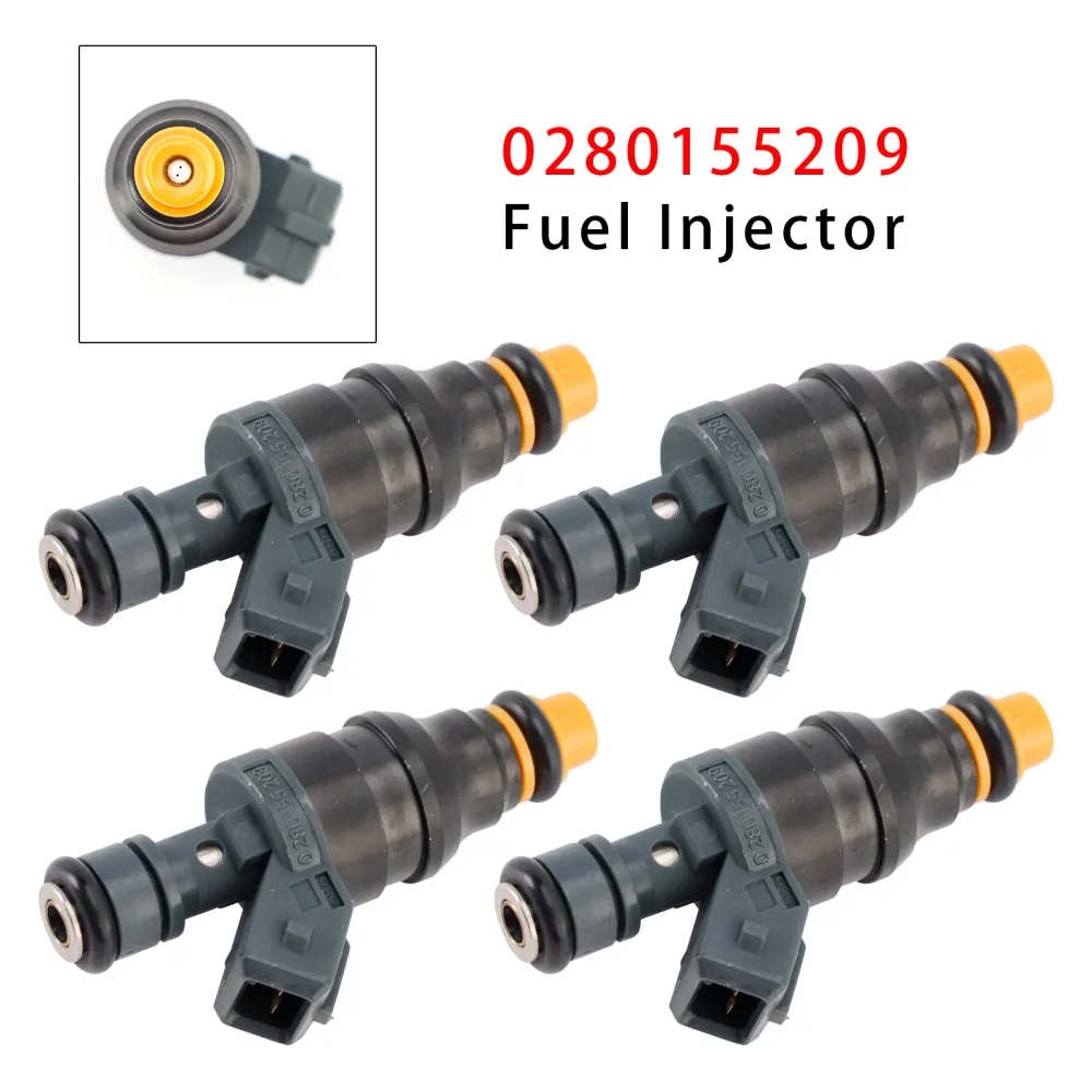 4Pcs Fuel Injector Mercedes-Benz 300E/SE/TE/CE E320 C280 C36 0280155209