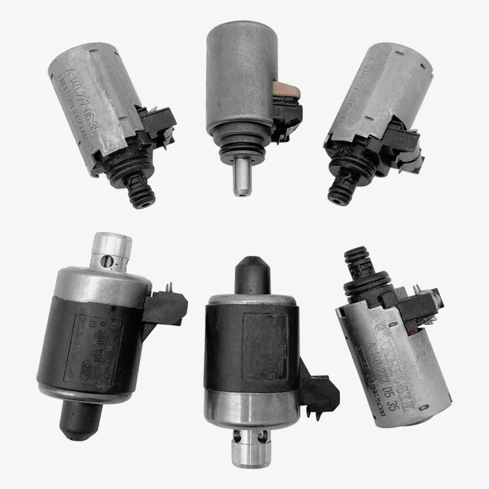 6pcs 722.6 solenóides para transmissão automática de 5 velocidades Mercedes Benz