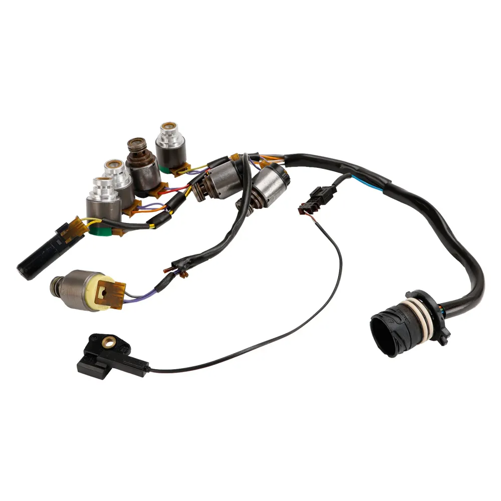 7pcs 5hp19 solenóides de transmissão com arnês interno para BMW Audi Porsche