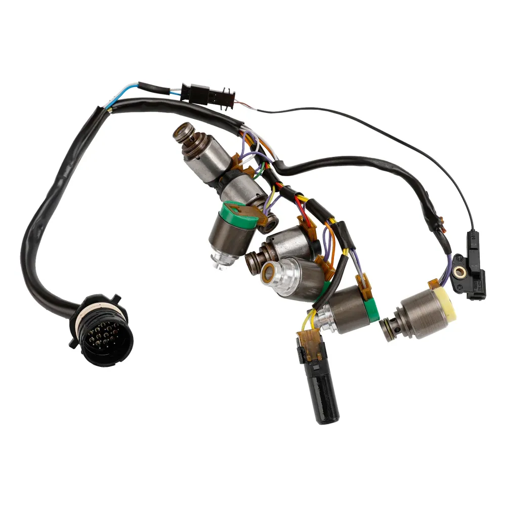 7pcs 5hp19 solenóides de transmissão com arnês interno para BMW Audi Porsche