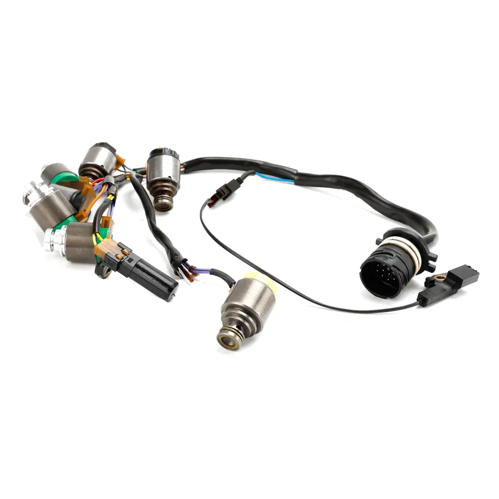 7pcs 5hp19 solenóides de transmissão com arnês interno para BMW Audi Porsche