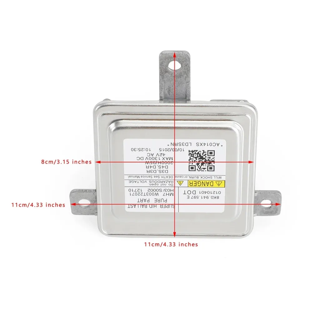8K0941597E Unidade de controle de lastro do farol para Audi e VW Hid Xenon Lights
