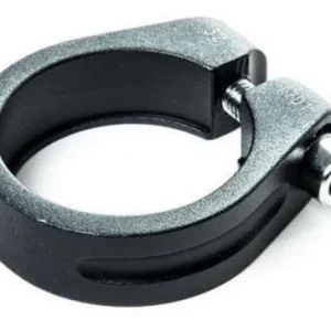 Abraçadeira Selim Alumínio 31 8mm Jd-095a - Cor Preto