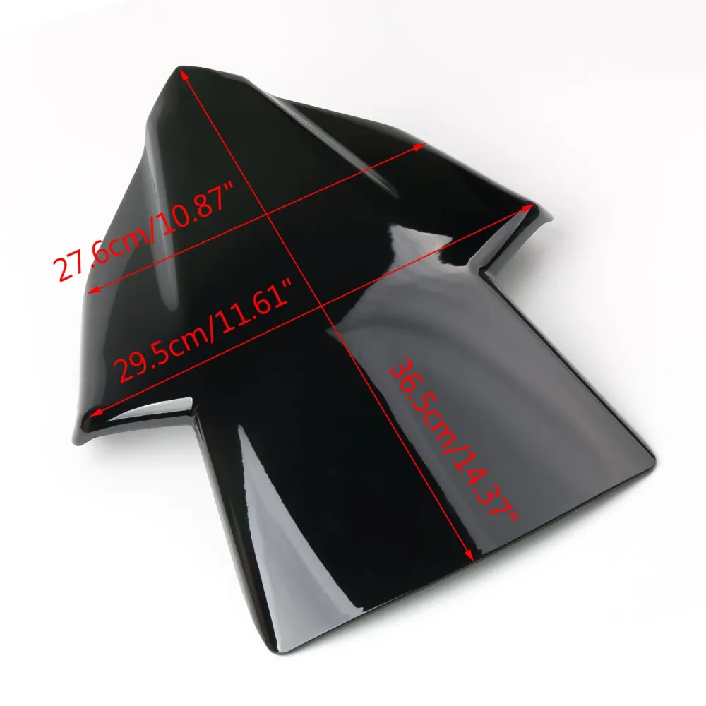 ABS Plástico Windscreen Windshield Shield com suporte para Honda CB650F 2014-2017 Genérico