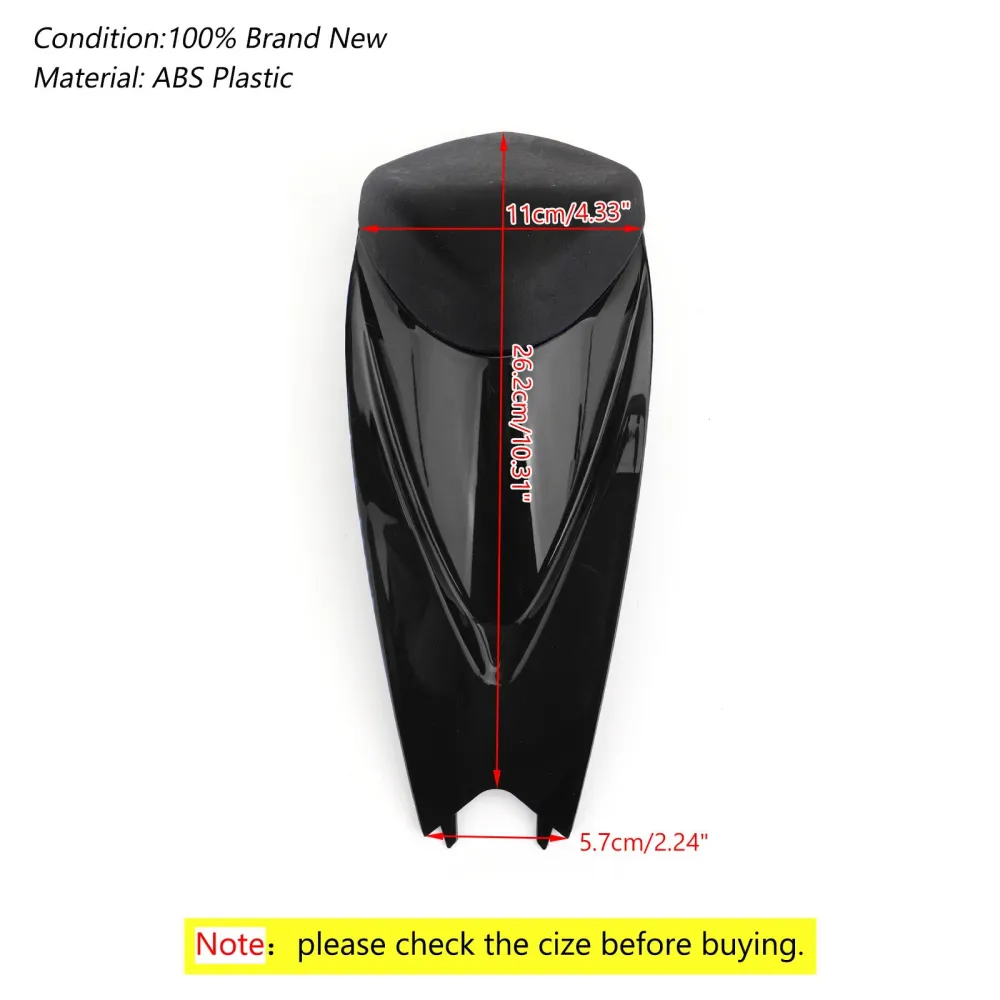 ABS TAPAIO TERATO TAPA SOLO CABELA CABELA PARA 2009-2016 Aprilia RSV4 R 1000 APRC genérico