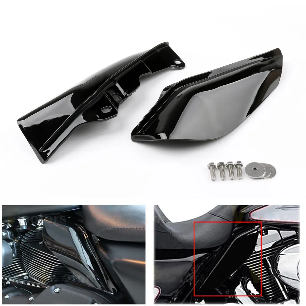 ACENTES DE DEFLECTOR DE AR AR AR ANTROLECIMENTO ACENTES DE ACENTES DE ARTEMENTO DE HARLEY TURING STREET GLIDE, 2 COLORES...