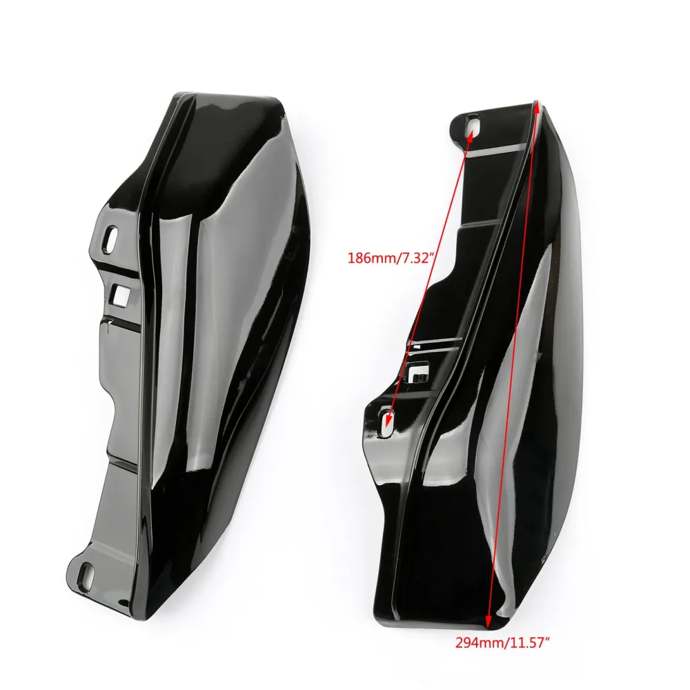 ACENTES DE DEFLECTOR DE AR AR AR ANTROLECIMENTO ACENTES DE ACENTES DE ARTEMENTO DE HARLEY TURING STREET GLIDE, 2 COLORES...