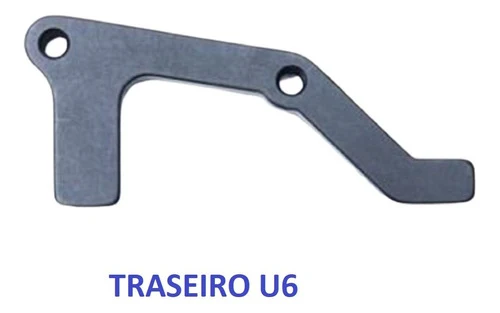 Adaptador Aluminio U6 P/freio Disco Traseiro Para 203mm