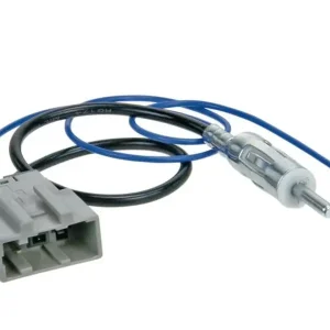 Adaptador Antena DIN Nissan Cube 370Z Juke Micra Navarra Note NV200 Pathfinder Pulsar Qashqai X-Trail