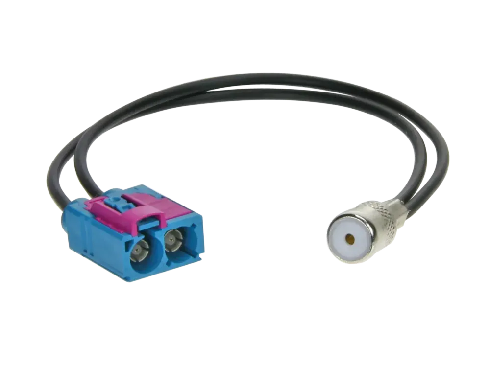 Adaptador Antena ISO Fakra Audi Seat Skoda Volkswagen
