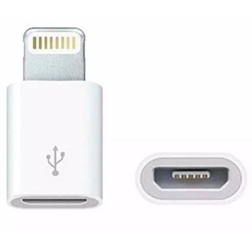 Adaptador iPhone 5/6/7/8/e/x Para Micro Usb V8