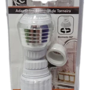 Adaptador De Torneira Ajustável Extensor P/ Cozinha Banheiro