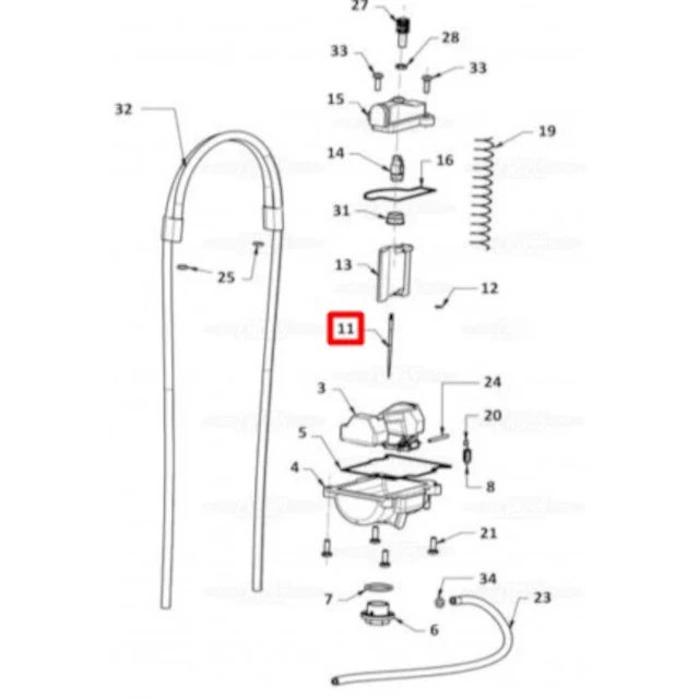 Agulha Keihin N1EE Gas Gas EC 125/200/250/300