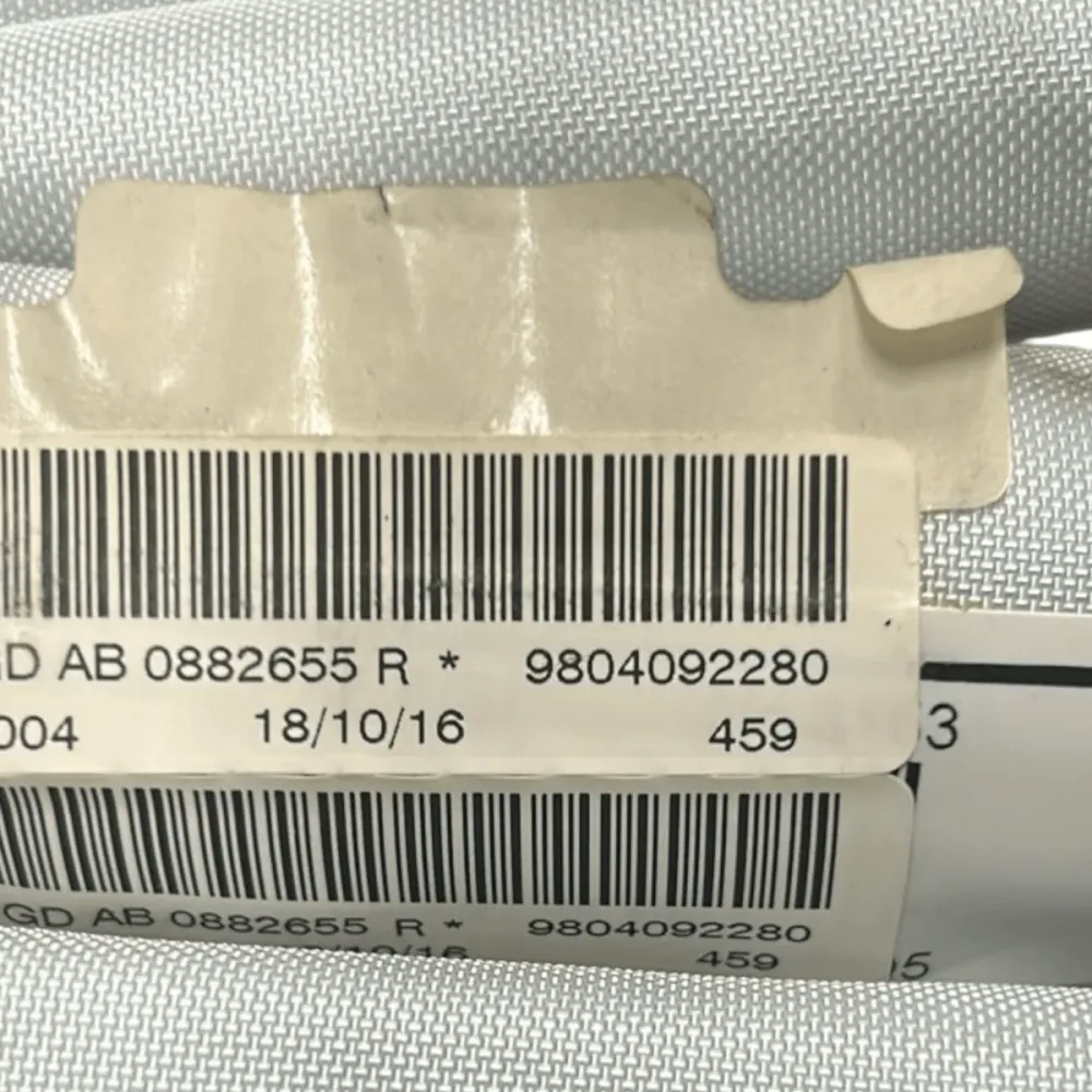 Airbag de cortina dianteira direita peugeot 208 cod:9804092280 (2012 > 2019)