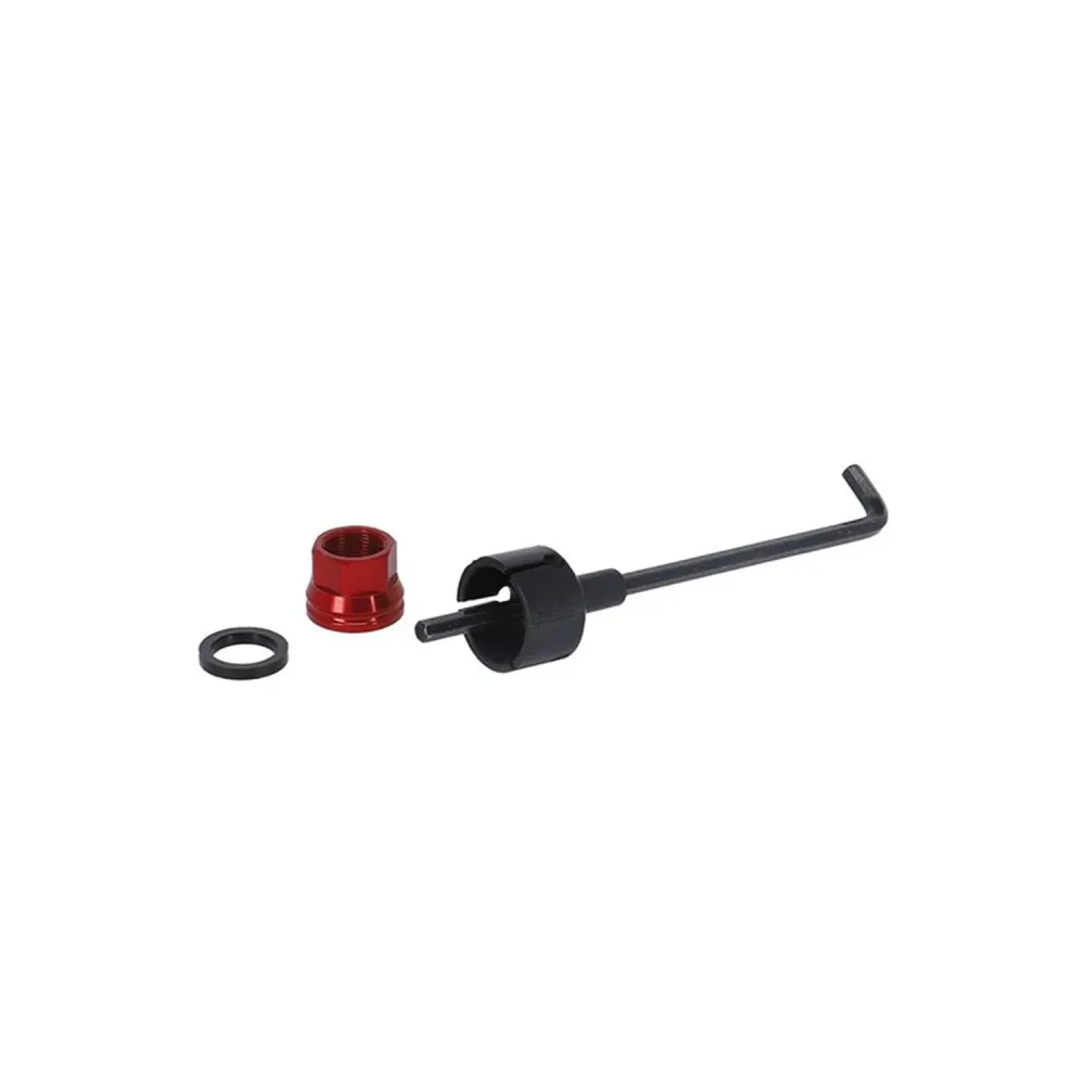 Ajustador de gatilho e porca para forquilhas ROCKSHOX SID35/SID SL C1+ RACE DAY (2021+)