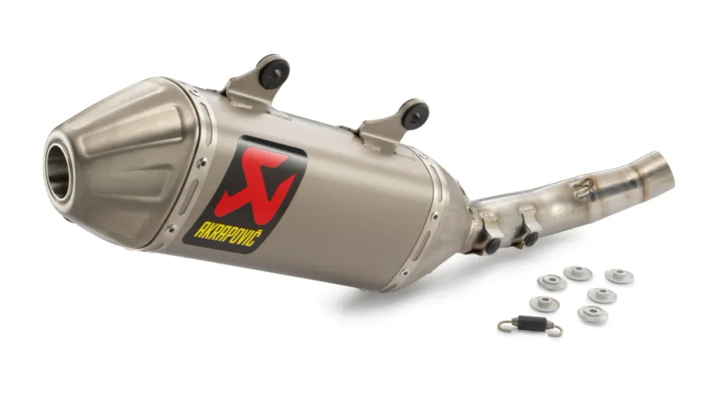 Escape Akrapovič "Slip-on Line" KTM 350 SX-F/XC-F - HQV 350 FC/FX - GASGAS 350F MC/EX Akrapovic