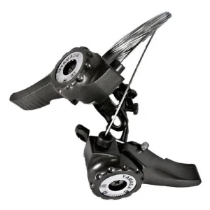 Alavanca De Câmbio K05 Marcha Yamada Nylon 6V Bike Com Cabos