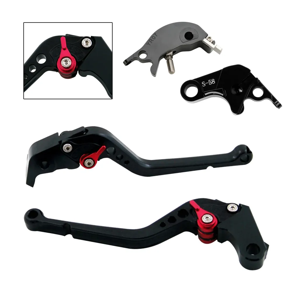 alavanca de freio de embreagem longa é ajustada para Yamaha YZF R7 MT-10/SP FZ-10/SP 2022-23