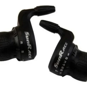 Alavanca De Marcha Sunrace Twist Shifter M27 3x7v Com Cabos