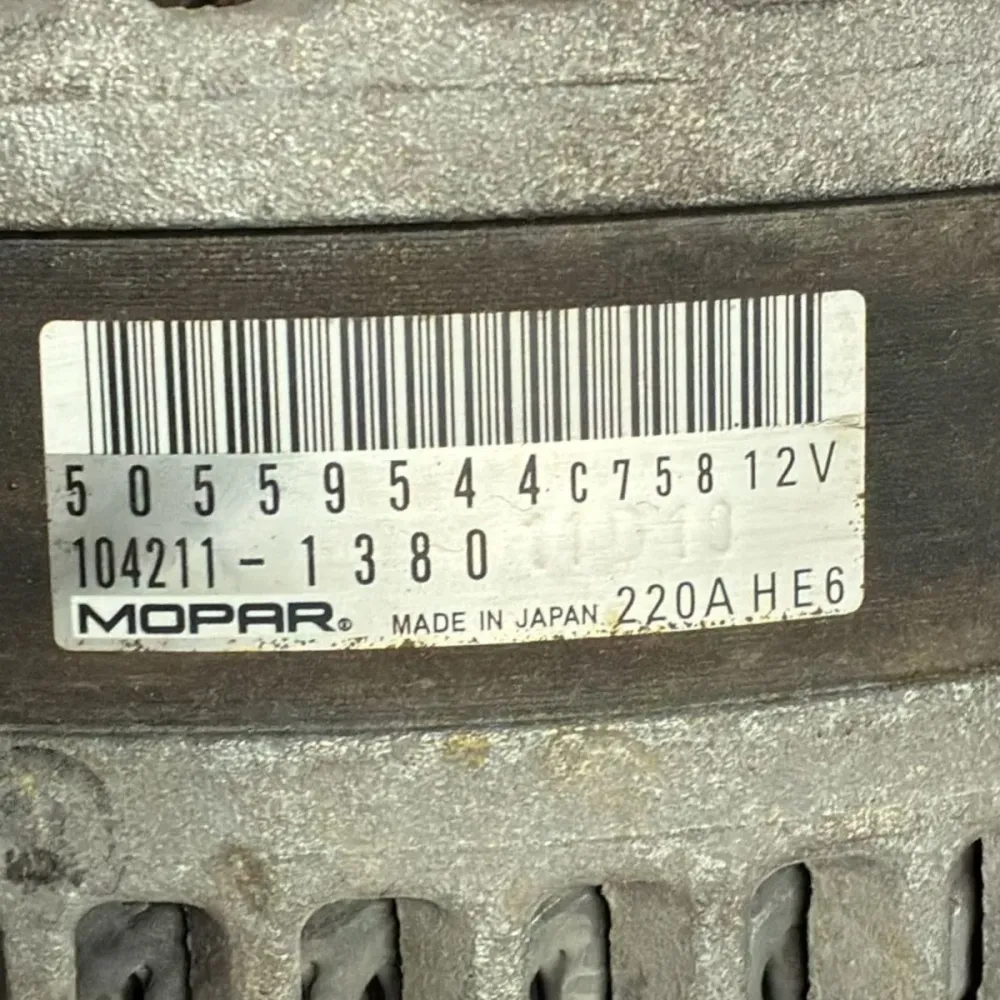 Alternador alfa romeo stelvio cod. 50559544c758 2.2 diesel (2016 >)