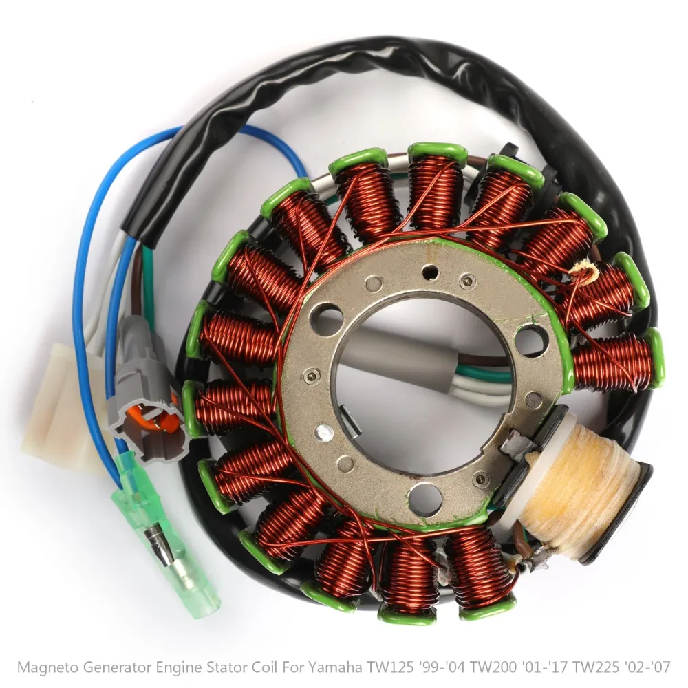 Alternador de bobina do estacionamento do gerador ajuste para Yamaha TW 125 200 225 1994-2021 4WP-85510-10-00