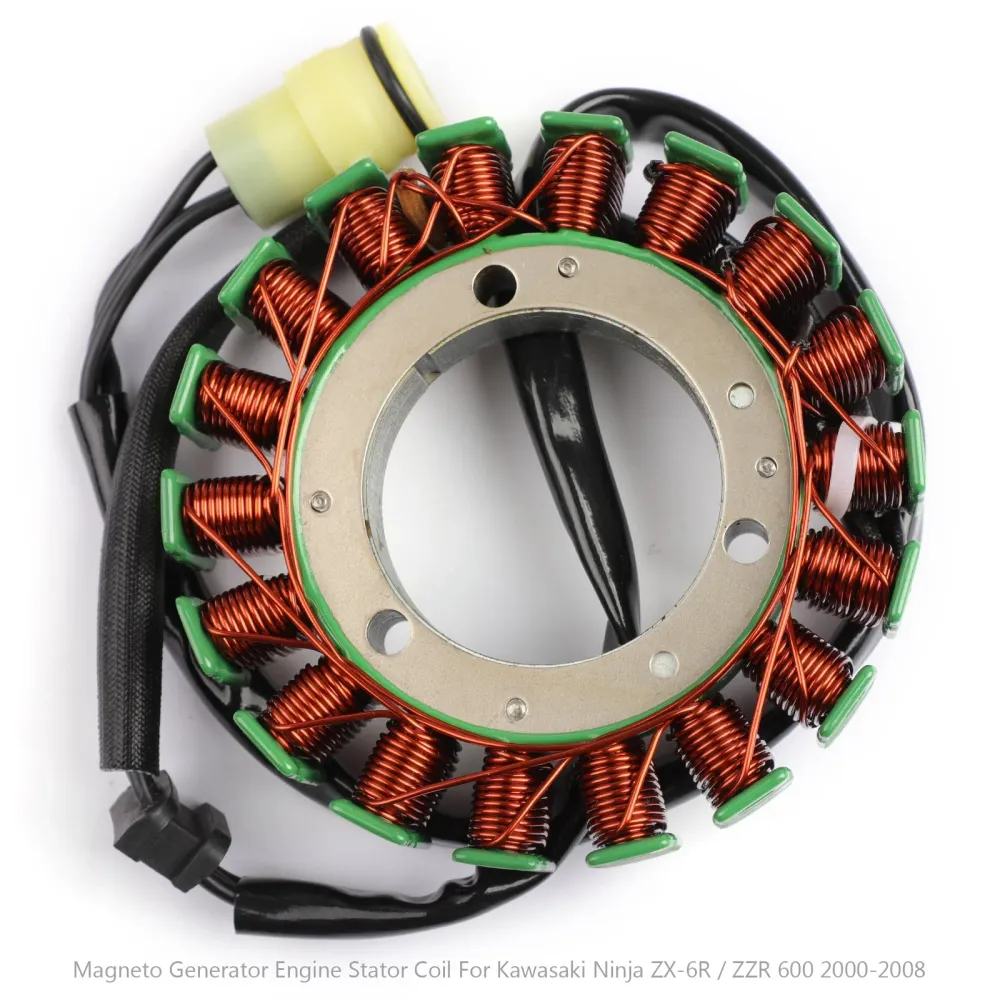 Alternador de bobina do estacionamento do gerador ajuste para kawasaki kawasaki zx6r ninja zx-6r 2000-2002